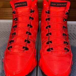 Air Jordan 9.  “Chilli Red” size 8